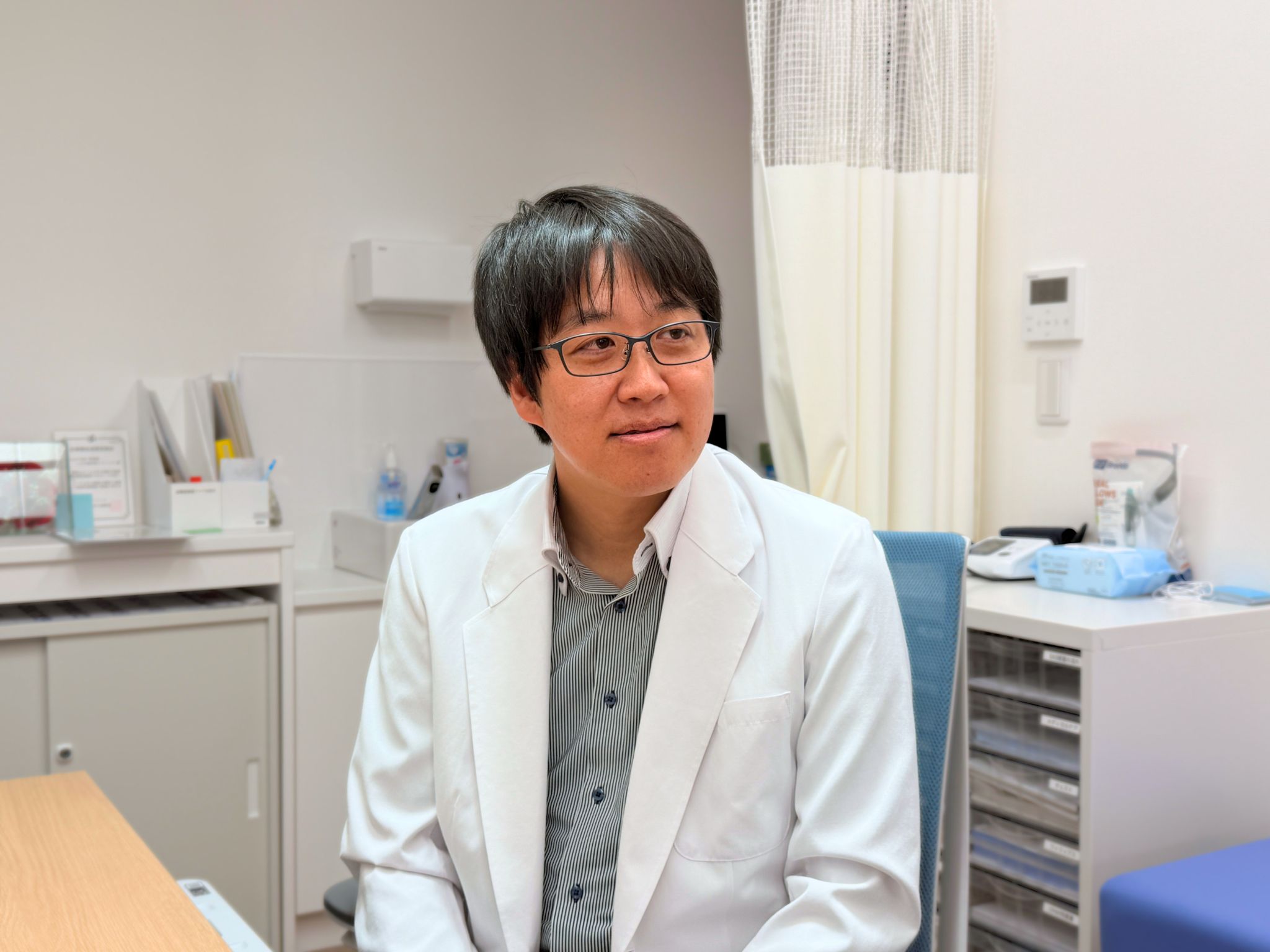 白畑医師の写真