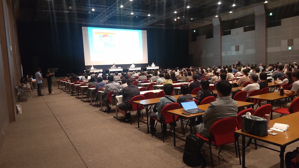 イベント中の会場の様子