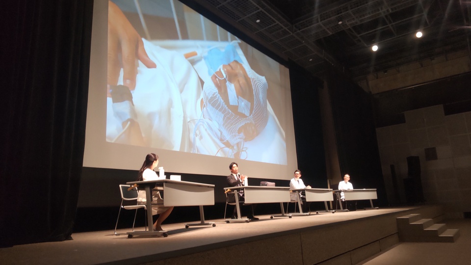 イベント中のステージの様子